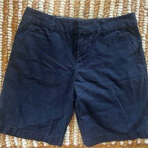 Ladies sz 4 Tommy Hilfiger Navy/Dark Blue Chino Bermuda shorts